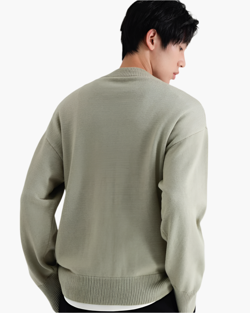 100% Premium Woll-Rollkragenpullover