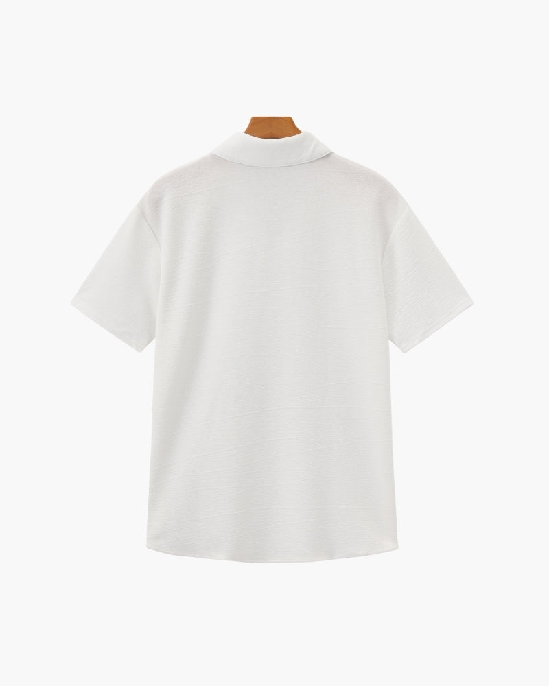 Baumwoll-Polo- & Hosen-Set