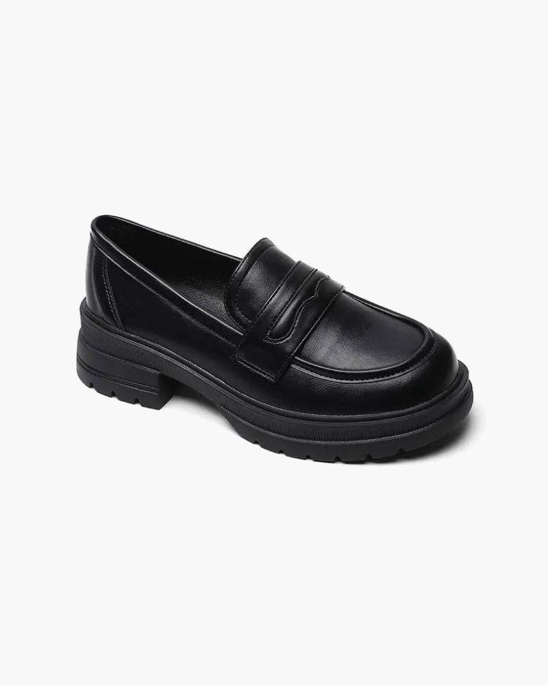 Old Money Leder-Loafer