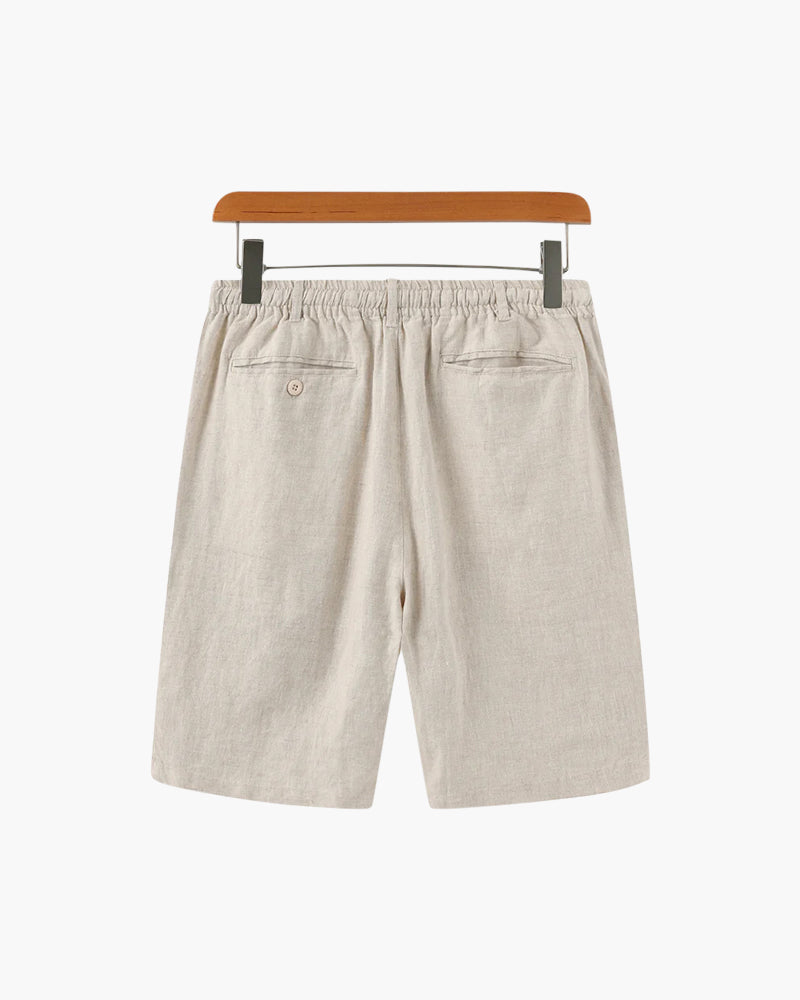 Casablanca – Premium Leinen-Shorts