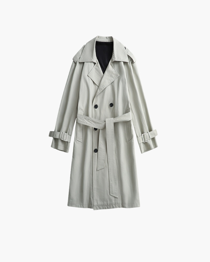 Klassischer Doppelreihiger Trenchcoat