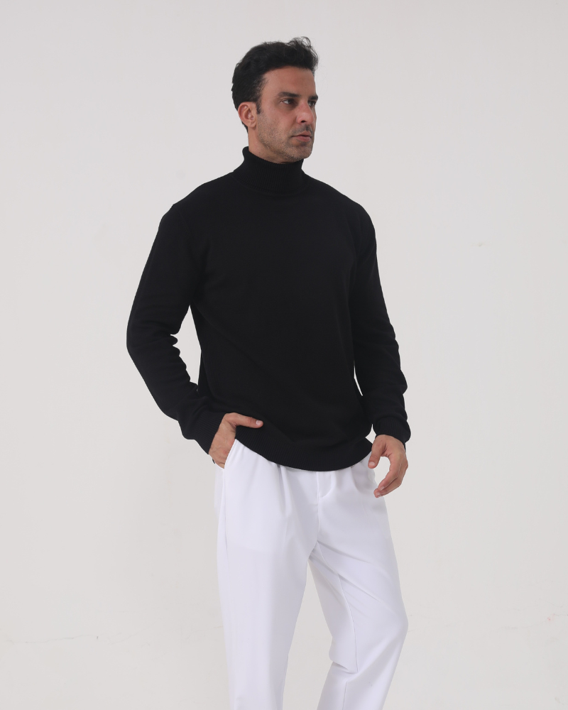 Gstaad Merino-Woll Rollkragenpullover