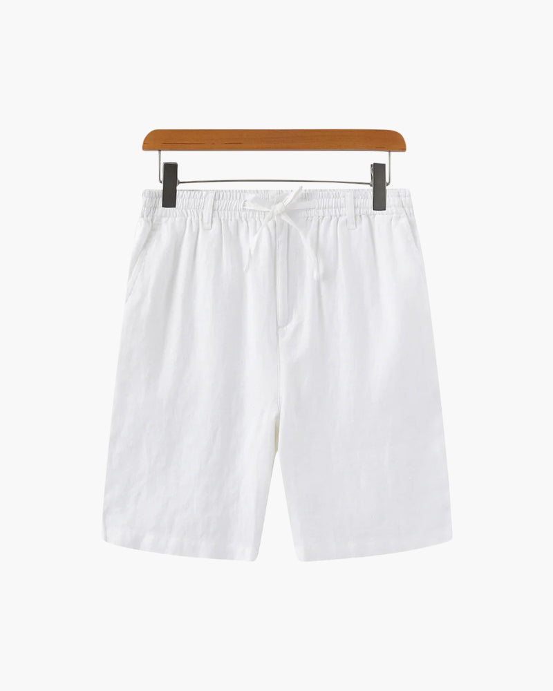 Casablanca – Premium Leinen-Shorts
