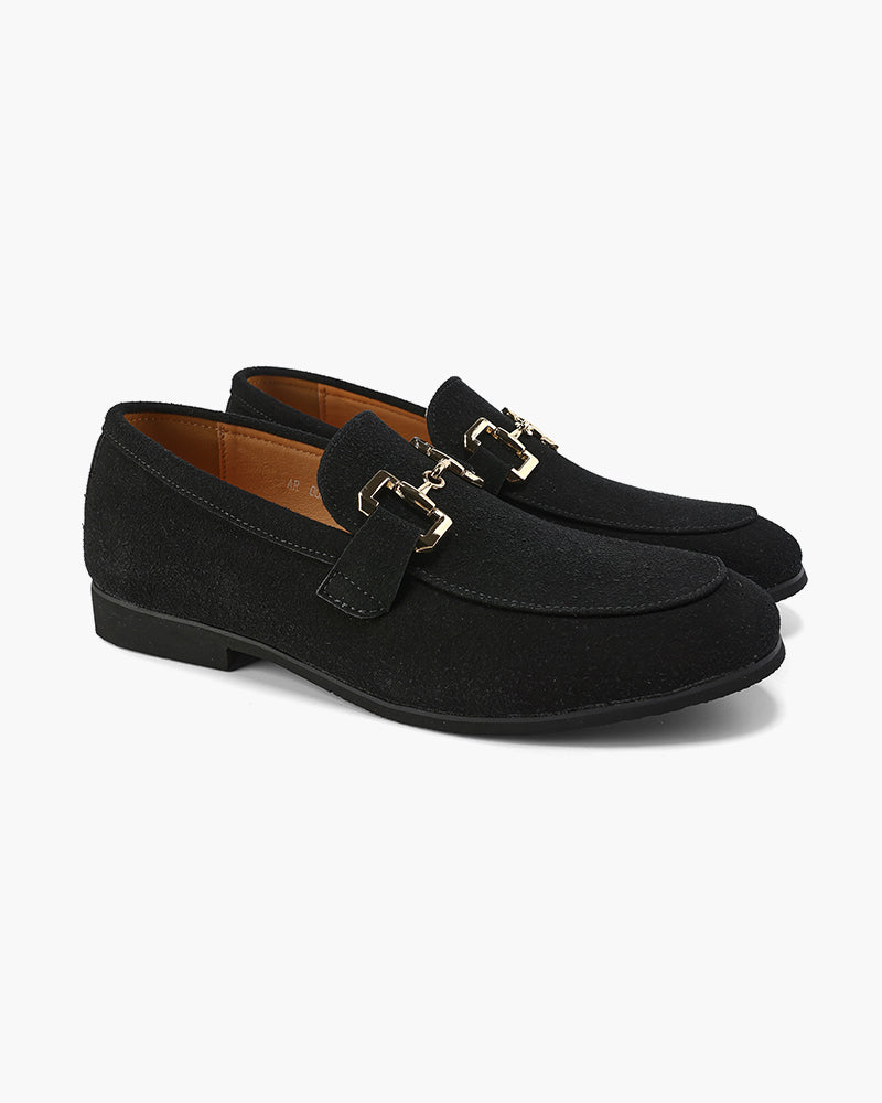 Luxuriöse Wildleder-Loafer