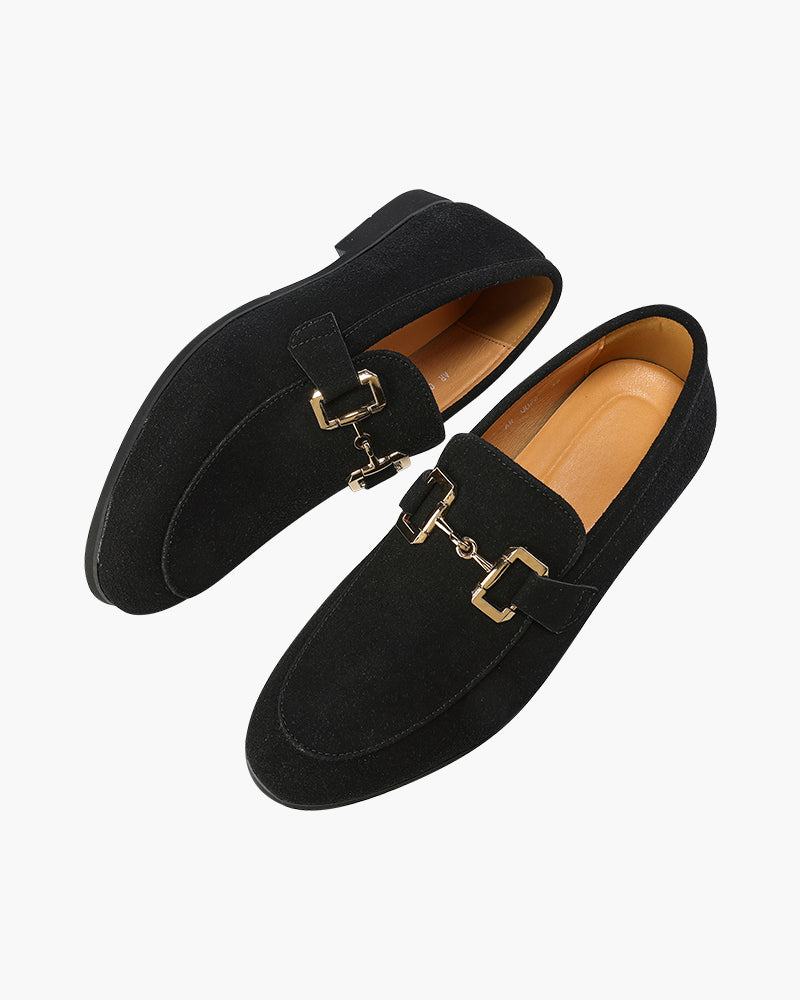 Luxuriöse Wildleder-Loafer