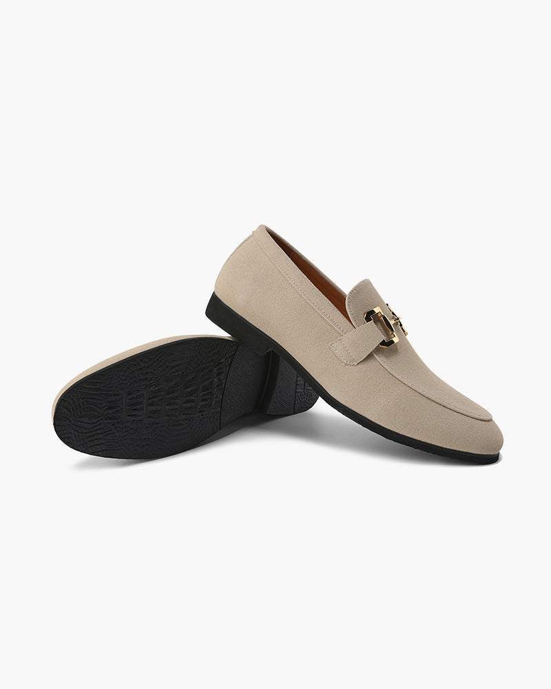 Luxuriöse Wildleder-Loafer